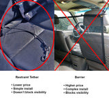 Dog Car Seat Belt Restraint - Chew-Proof Heavy Duty Car Seatbelt Tether