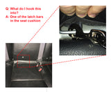 Dog Car Seat Belt Restraint - Chew-Proof Heavy Duty Car Seatbelt Tether